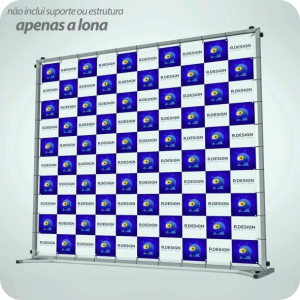 Lona Backdrop Lona com Ilhoses     